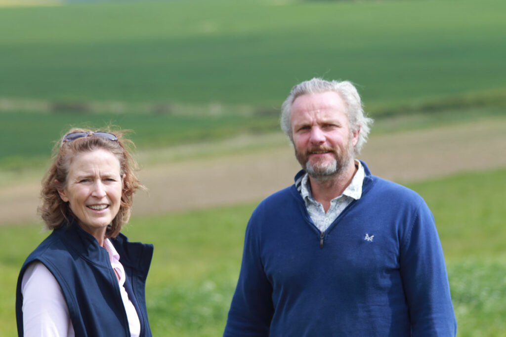 GWCT chief exec Teresa Dent CBE and EFG chair Rob Shepherd